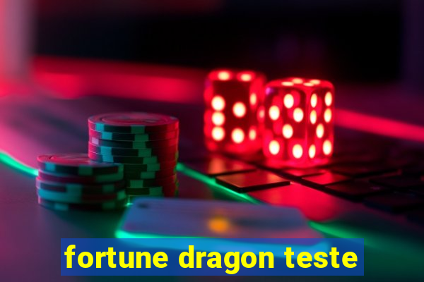 fortune dragon teste